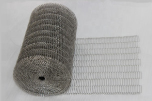 OEM Stainless Steel Flat Flex Oven Conveyor Belt Mesh Logam