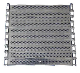 Tautan Konveyor Pelat Sabuk Stainless Steel Rantai Mesh Kustom