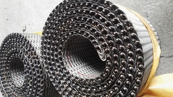 kualitas  Food Industry Balanced Freezer Herringbone Conveyor Belt Pabrik