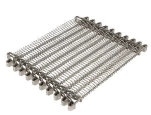 kualitas  Galvanized Conveyor Chain Mesh Belt Wire for Food Pabrik