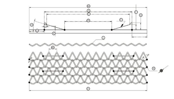 Kawat Mesh Panel Surya Stainless Steel OEM Untuk Pemeriksaan Pigeon