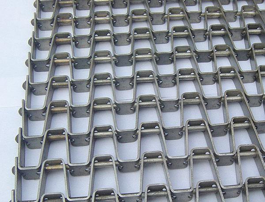 Sabuk Konveyor Industri Makanan Roti Stainless Steel Untuk Pengeringan Keripik Kentang