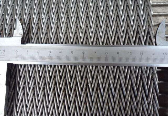 ODM Weave Chain Wire Stainless Steel Mesh Belt Strip Tali Lurus