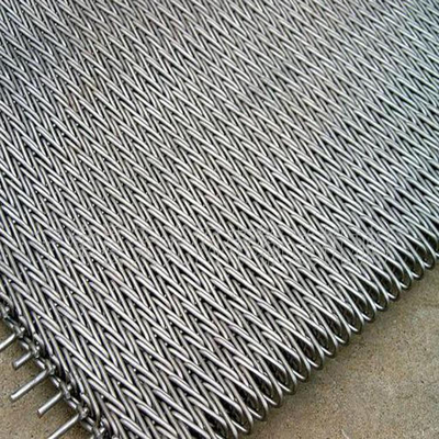 ODM Weave Chain Wire Stainless Steel Mesh Belt Strip Tali Lurus