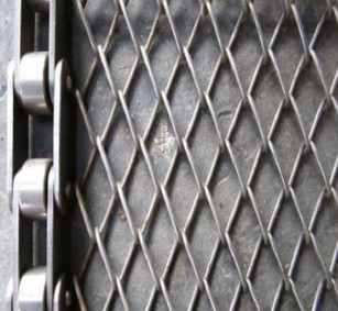 Kustom Konvensional Tenun Stainless Steel Mesh Belt Wire Chain Conveyor