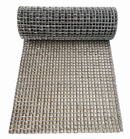 Sabuk Konveyor Stainless Steel Disesuaikan 25mm Wire Mesh