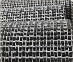 Sabuk Konveyor Stainless Steel Disesuaikan 25mm Wire Mesh