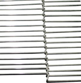 Kawat Sabuk Mesh Konveyor Tangga 304 Stainless Steel Menyesuaikan