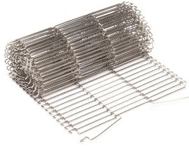 Kawat Sabuk Mesh Konveyor Tangga 304 Stainless Steel Menyesuaikan