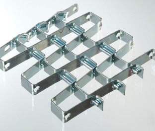 Rantai interlock Stainless Steel Mesh Belt Wire Cookies Conveyor