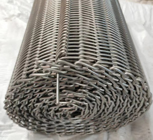 Sabuk Mesh Stainless Steel Untuk Menyampaikan Mesin