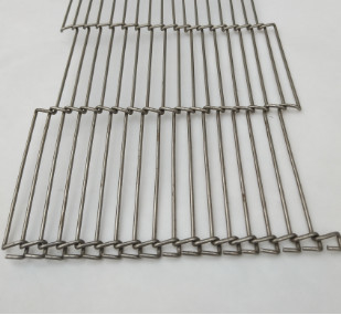 Suhu Tinggi Stainless Steel Enrober Wire Belt Mesh Untuk Konveyor Telur