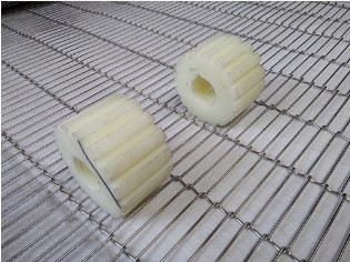 Suhu Tinggi Stainless Steel Enrober Wire Belt Mesh Untuk Konveyor Telur