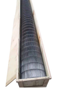 1mx0.6m Sabuk Konveyor Kawat Baja Berlian Mesh Logam