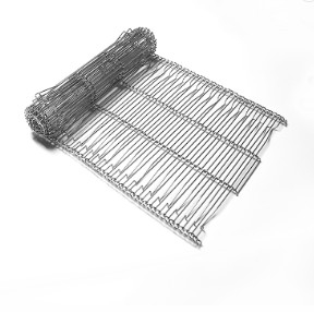 Yisen 304 Stainless Steel B Tipe Oven Conveyor Belt Disesuaikan