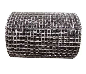 Kustom 20cm-200cm Flat Wire Stainless Steel Mesh Belt Untuk Pabrik Manufaktur