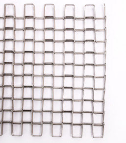 Galvanis Horseshoe Berengsel Stainless Steel Conveyor Belt Wire Net