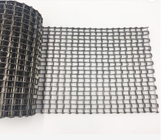 Galvanis Horseshoe Berengsel Stainless Steel Conveyor Belt Wire Net