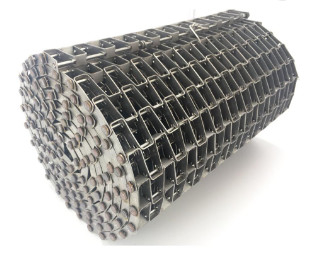 Galvanis Horseshoe Berengsel Stainless Steel Conveyor Belt Wire Net