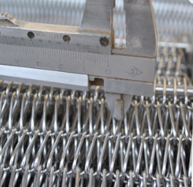 304 Stainless Steel Seimbang Sabuk Pengolahan Makanan Menenun Untuk Telur
