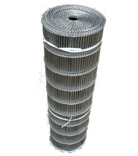 SUS316L Stainless Steel Conveyable Conveyor Belt Fabrikasi Kawat Mesh