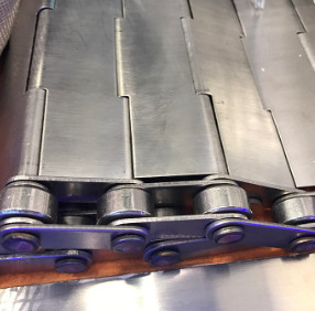 Pelat Rantai Logam Stainless Steel Wire Mesh Conveyor Belt Untuk Industri Chip