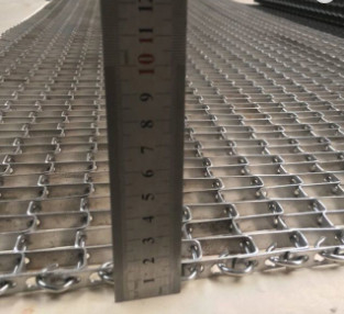 304 Stainless Steel Flex Weave Square Wire Mesh Conveyor Belts
