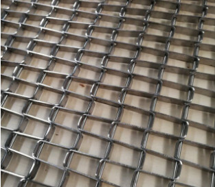 304 Stainless Steel Flex Weave Square Wire Mesh Conveyor Belts