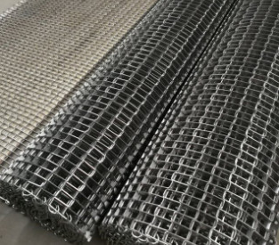 304 Stainless Steel Flex Weave Square Wire Mesh Conveyor Belts