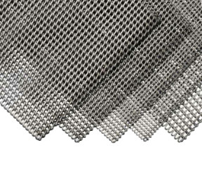 Rolled 4x8 steel Galvanized Diamond Mesh Wire Conveyor Belts Untuk Kue Biskuit