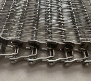 Tungku Konveyor Belt Wire Mesh Biskuit Berkelanjutan