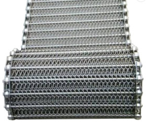 Stainless Steel Chain Link Wire Mesh Untuk Membersihkan Pengeringan Menyampaikan