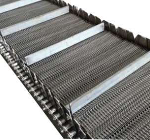 Stainless Steel Chain Link Wire Mesh Untuk Membersihkan Pengeringan Menyampaikan