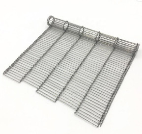 SUS302 Stainless Steel Fleksibel Metal Mesh Wire 2 X 2 Untuk Conveyor Belt