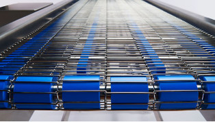 SUS302 Stainless Steel Fleksibel Metal Mesh Wire 2 X 2 Untuk Conveyor Belt