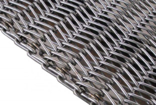 SUS302 Stainless Steel Fleksibel Metal Mesh Wire 2 X 2 Untuk Conveyor Belt