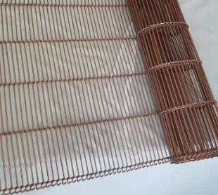 Enrober Stainless Steel Wire Belt Mesh Untuk Konveyor Industri Makanan