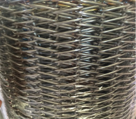 316L Stainless Steel Conveyor Flat Flex Belt Chain Link Mesh