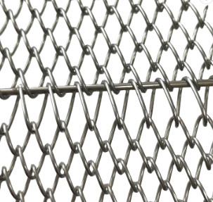316 Stainless Steel Expanded Metal Diamond Mesh Wire Conveyor Belt Untuk Pengering Baki Telur
