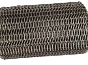 316 Stainless Steel Expanded Metal Diamond Mesh Wire Conveyor Belt Untuk Pengering Baki Telur