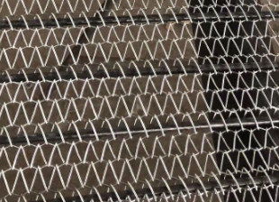 316 Stainless Steel Diamond Shape Metal Mesh 3.4 Expanded Metal Lath Conveyor Belts