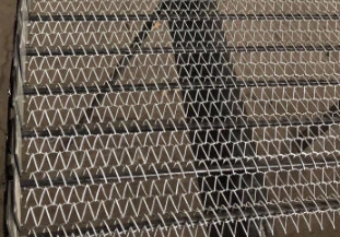316 Stainless Steel Diamond Shape Metal Mesh 3.4 Expanded Metal Lath Conveyor Belts