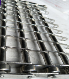 Expanded SS Flat Diamond Mesh Metal Sheet Wire Untuk Conveyor Belt