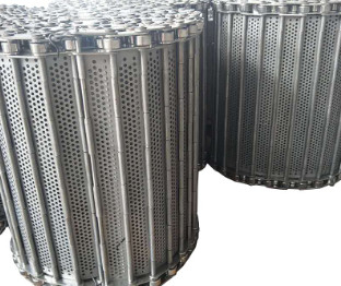Sabuk Pelat Rantai Stainless Steel Kecepatan Disesuaikan Untuk Konveyor Jalur Perakitan