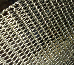 Stainless Steel Balanced Weave Flat Wire Conveyor Belt Systems Untuk Industri Makanan