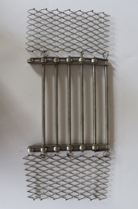 OEM SS304 Kawat Stainless Steel Mesh Belt Conveyor