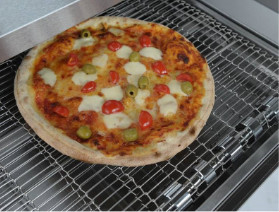 Pizza Oven 316 Stainless Steel Wire Conveyor Food Mesh Belt Untuk Memanggang