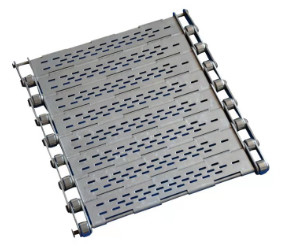 Tautan Konveyor Pelat Sabuk Stainless Steel Rantai Mesh Kustom