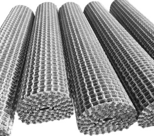 Sabuk Konveyor Stainless Steel Kawat Datar Karbon Di Industri Makanan
