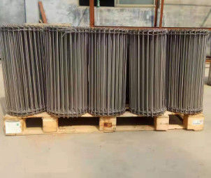 Lebar yang Disesuaikan Sabuk Konveyor Stainless Steel Pitch Spiral Solusi Penanganan Material Industri Tahan Lama yang Disesuaikan